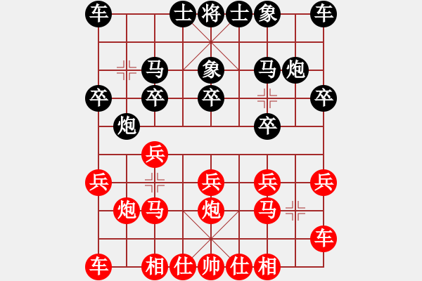 象棋棋譜圖片：12-03-17 shanzai[1112]-Win-renjie[1045] - 步數(shù)：10 