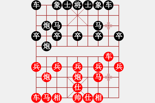 象棋棋譜圖片：棋6[-] -VS- 0歐啦啦[935080641] - 步數：10 