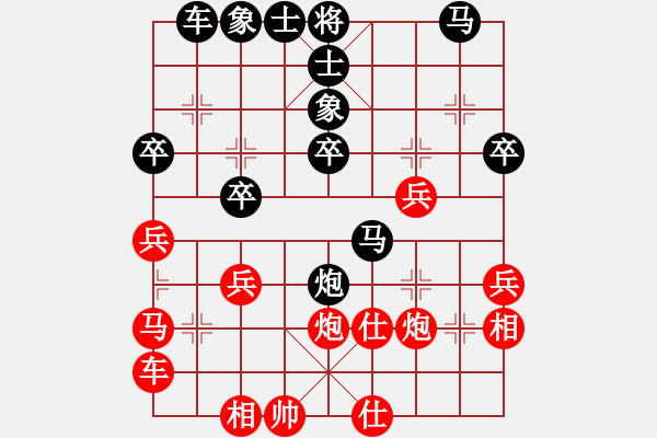 象棋棋譜圖片：梁山北斗(9段)-負(fù)-泰州老年人(6段) - 步數(shù)：30 