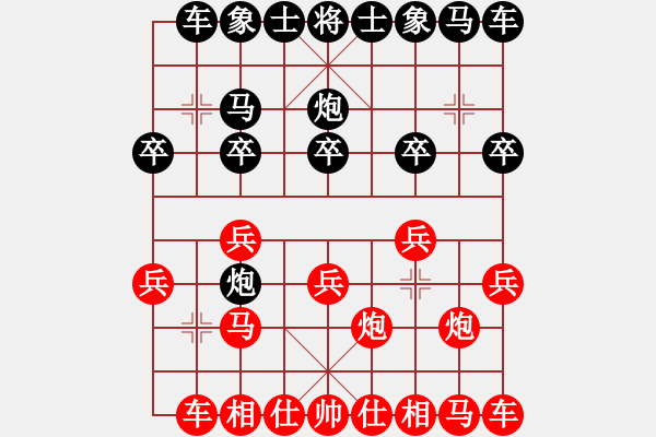 象棋棋谱图片：悍匪刘大疤(7段)-和-颖逆(3段) - 步数：10 