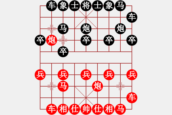 象棋棋譜圖片：灑瀟(9星)-勝-大將第一(9星) - 步數(shù)：10 