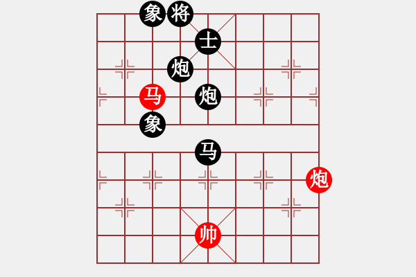 象棋棋譜圖片：商業(yè)庫匯總(北斗)-負(fù)-丫丫(無極)退而結(jié)網(wǎng) 經(jīng)典殘局 擠 借 理在棋中 - 步數(shù)：180 