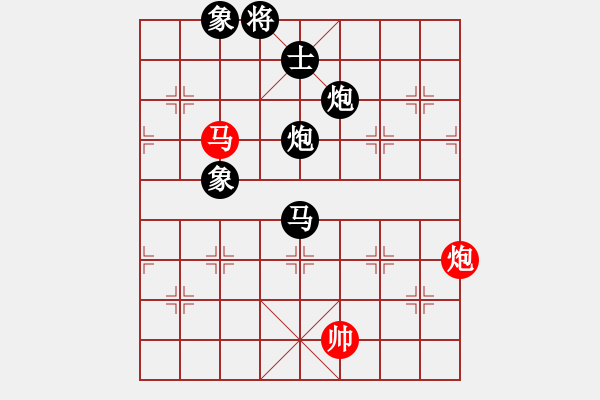 象棋棋譜圖片：商業(yè)庫匯總(北斗)-負(fù)-丫丫(無極)退而結(jié)網(wǎng) 經(jīng)典殘局 擠 借 理在棋中 - 步數(shù)：190 