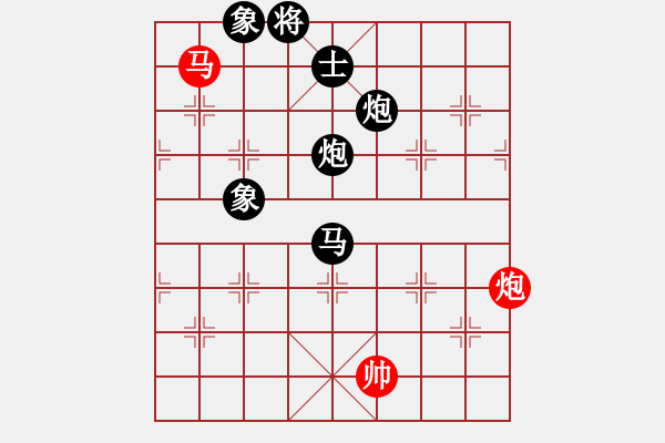 象棋棋譜圖片：商業(yè)庫匯總(北斗)-負(fù)-丫丫(無極)退而結(jié)網(wǎng) 經(jīng)典殘局 擠 借 理在棋中 - 步數(shù)：195 