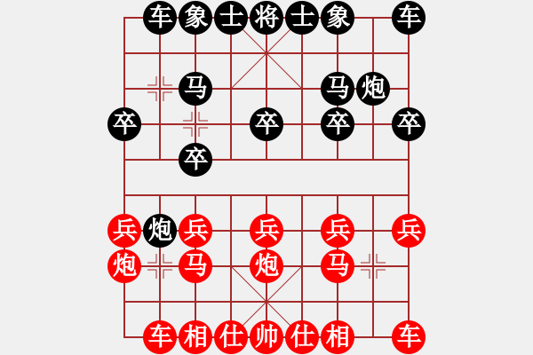 象棋棋譜圖片：3 - 步數(shù)：10 