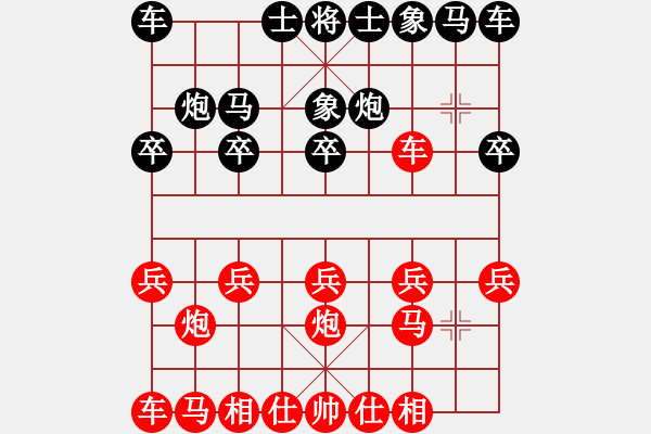 象棋棋譜圖片：2690874(中郎將) 負(fù) 3083232(縣令) - 步數(shù)：10 