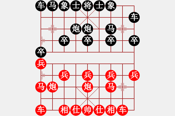 象棋棋譜圖片：午夜陽光先負(fù)飛云 - 步數(shù)：10 