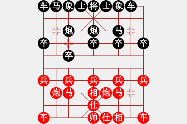 象棋棋譜圖片：項(xiàng)文璐對廖教一對11 - 步數(shù)：10 