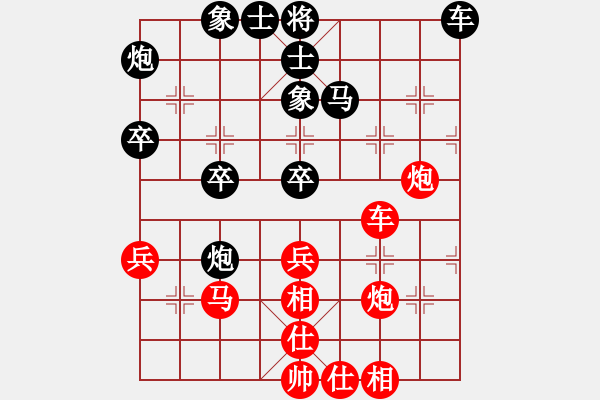 象棋棋譜圖片：gzfgzfgzf(月將)-勝-唯我橫刀(天帝) - 步數(shù)：60 