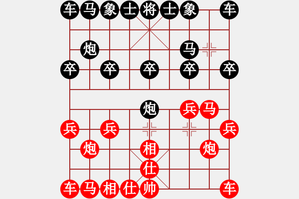 象棋棋譜圖片：北京 陳健纘 勝 北京 劉永富 - 步數(shù)：10 