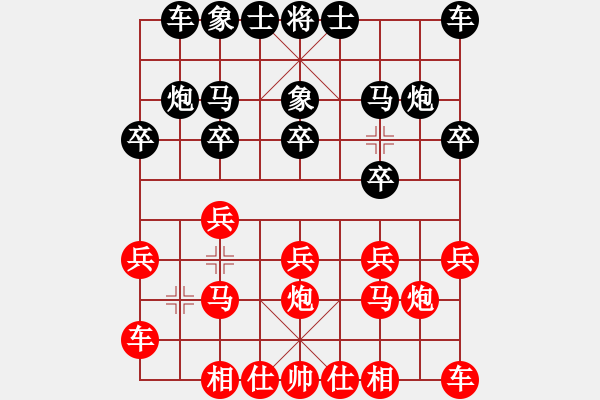 象棋棋譜圖片：倚天高手VS牧人(2017 4 2 星期日) - 步數(shù)：10 