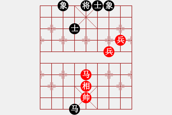 象棋棋譜圖片：五七炮進三兵對屏風馬進3卒紅左橫車對黑大開車（紅進車保兵黑車1平4）   大狗熊(7段)-和-教授棋 - 步數(shù)：100 