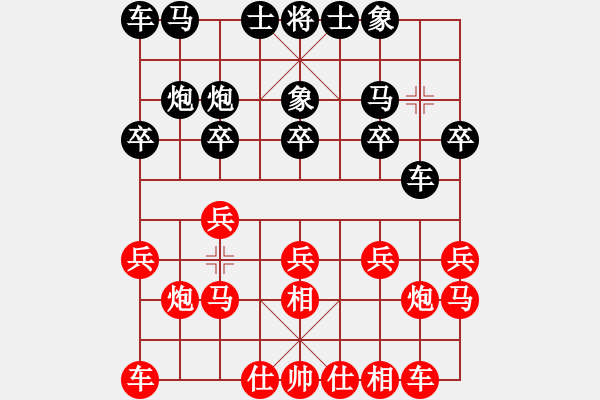 象棋棋譜圖片：南昌龍(8段)-勝-試試就知道(5段) - 步數(shù)：10 