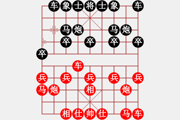 象棋棋譜圖片：王文志 先勝 陳旭升 - 步數(shù)：10 