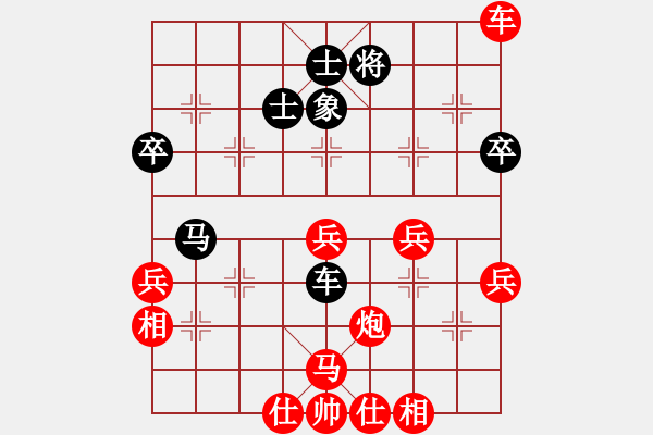 象棋棋譜圖片：昆侖 勝 無名 D10 順炮直車對緩開車 - 步數(shù)：60 