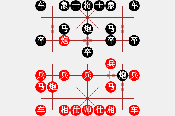 象棋棋譜圖片：楓林雪豹(8段)-勝-漁樵居士(6段) - 步數(shù)：10 