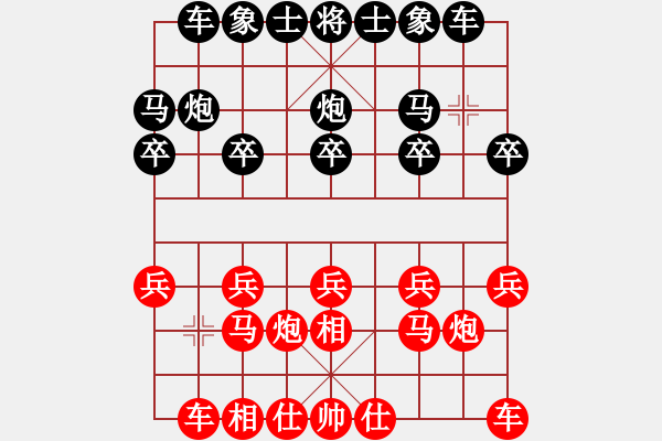 象棋棋譜圖片：哈密猛如虎(8級)-和-oktoeight(4段) - 步數(shù)：10 