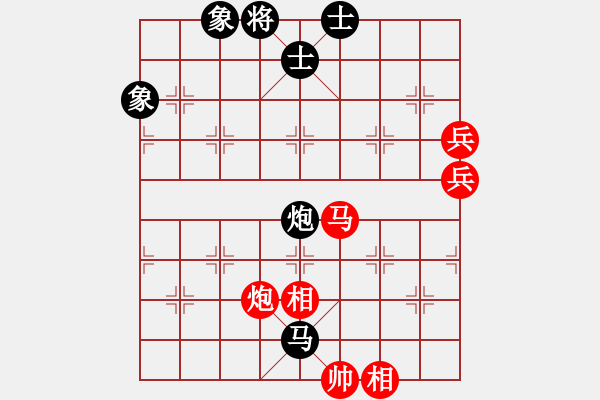 象棋棋譜圖片：貓哥[531813264] -VS- 橫才俊儒[292832991] - 步數(shù)：100 