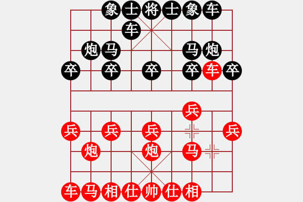 象棋棋譜圖片：商紂王(5段)-勝-天使無憂(6段) - 步數(shù)：10 