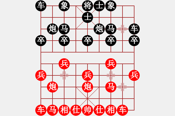 象棋棋譜圖片：大兵小兵(8段)-勝-太陽之子(5段) - 步數(shù)：10 