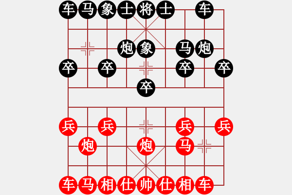 象棋棋譜圖片：劉教授怒砍漢南小易 - 步數(shù)：10 