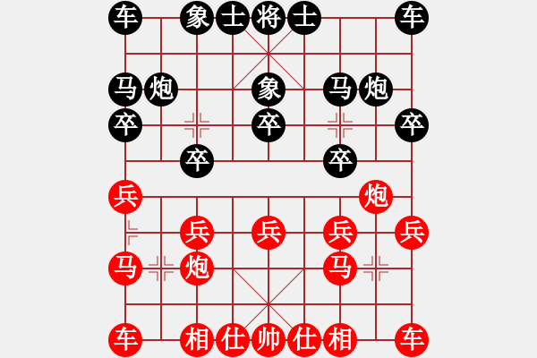 象棋棋譜圖片：上帝之劍(北斗)-和-天堂在他方(9星) - 步數：10 