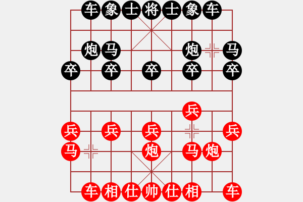 象棋棋譜圖片：‖棋家軍‖詩(shī)棋[892347242] -VS- 太空牧民[379037323] - 步數(shù)：10 