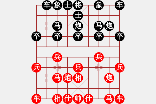 象棋棋譜圖片：快樂駿馬 負(fù) 玄機(jī)逸士.pgn - 步數(shù)：10 