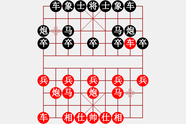 象棋棋譜圖片：張如意 勝 楊欣澎 - 步數(shù)：10 