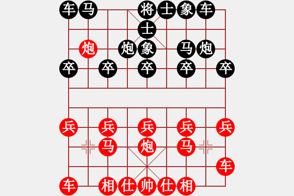 象棋棋譜圖片：一讓先中炮夾馬對(duì)單提馬控局20回合棄車妙殺（破單提馬指路） - 步數(shù)：10 