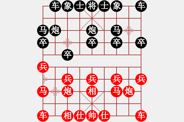 象棋棋譜圖片：愛情大飯店(8段)-負(fù)-擁抱孤獨(9段) - 步數(shù)：10 