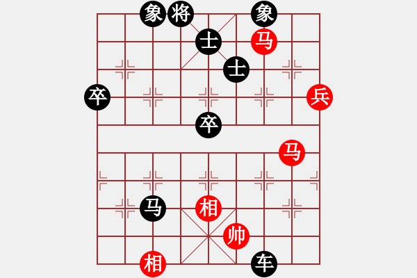 象棋棋譜圖片：韜略元機(jī)(3段)-負(fù)-薊縣大斧頭(2段) - 步數(shù)：100 