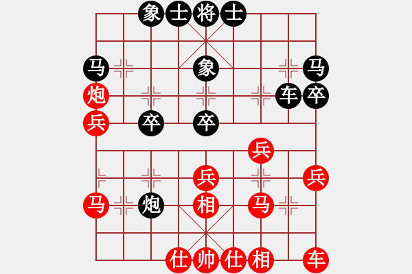 象棋棋譜圖片：香港 吳偉豪 勝 香港 歐志強 - 步數(shù)：30 