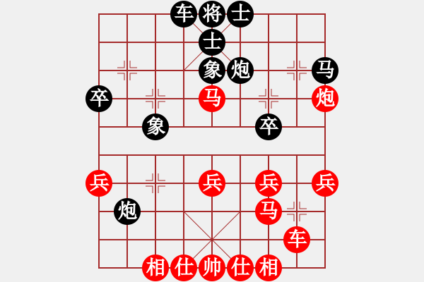 象棋棋譜圖片：紅藍(lán)棋股(天帝)-勝-荊州神州行(5段) - 步數(shù)：30 