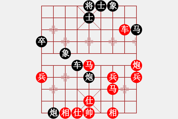 象棋棋譜圖片：紅藍(lán)棋股(天帝)-勝-荊州神州行(5段) - 步數(shù)：40 