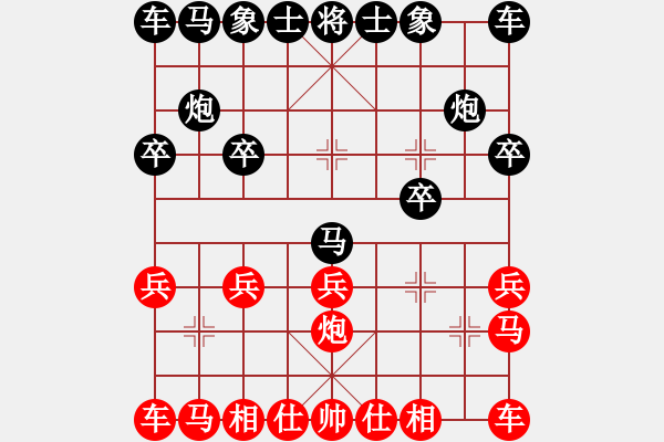 象棋棋譜圖片：棄空 新變 之 軍哥 先勝 強(qiáng)力宣文 - 步數(shù)：10 