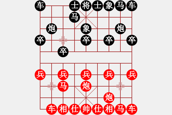 象棋棋譜圖片：2434局 A00--旋風(fēng)引擎23層(2855) 先勝 黃蓋(1550) - 步數(shù)：10 