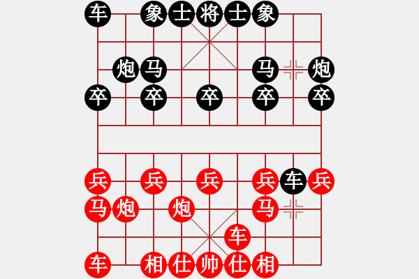 象棋棋譜圖片：棋門客棧螞蟻先勝飛揚 - 步數(shù)：10 