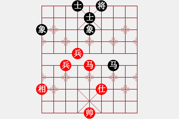 象棋棋譜圖片：義結(jié)金蘭(風(fēng)魔)-和-小蟲(chóng)棋軟(風(fēng)魔) - 步數(shù)：100 