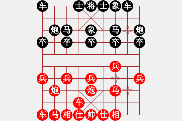 象棋棋譜圖片：橫才俊儒 -VS- 期待，你低[941840794]（浪淘盡業(yè)余四級(jí)終局） - 步數(shù)：10 