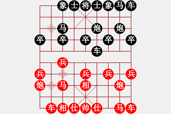 象棋棋譜圖片：神兵造譜(日帥)-和-外白渡橋(人王) - 步數(shù)：10 