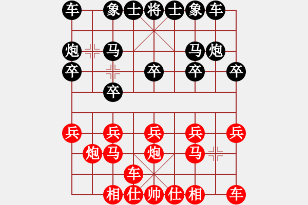 象棋棋譜圖片：紅木家具（業(yè)7-2）先負(fù)黃玲（業(yè)9-1）201812151334.pgn - 步數(shù)：10 