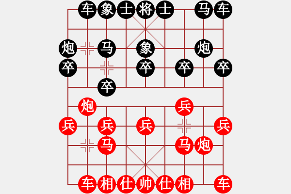 象棋棋譜圖片：《學習大師后手》三步虎進3卒中象破仙人指路屏風馬左炮巡河 - 步數(shù)：10 