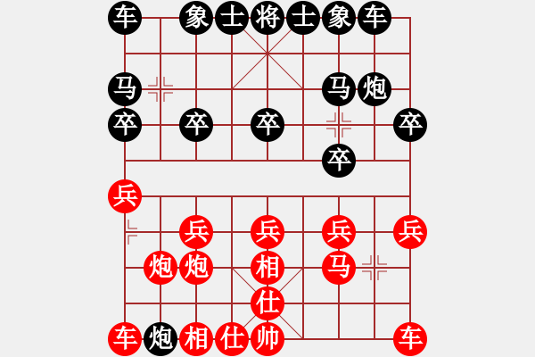 象棋棋譜圖片：愛中華之金鉤炮專輯《22》先勝金仲信8-1 - 步數(shù)：10 