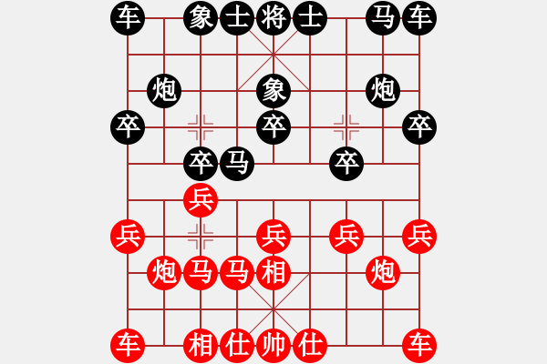 象棋棋譜圖片：常燈先勝張 超24年9.12——我與和濟(jì)南一隊(duì) - 步數(shù)：10 