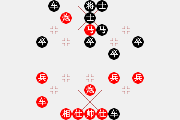 象棋棋譜圖片：高日茂 VS 象棋巫師大師級 - 步數(shù)：40 