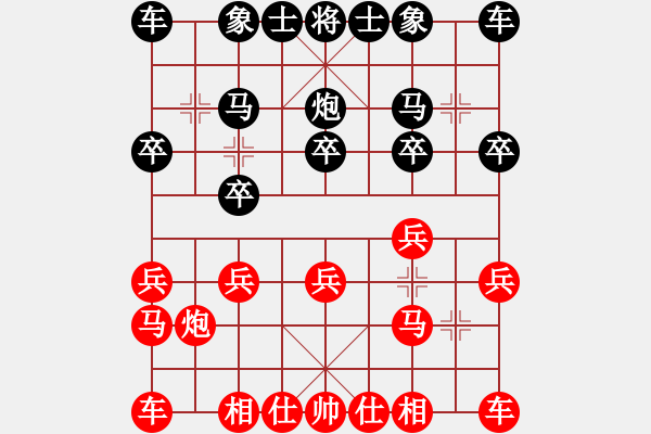 象棋棋譜圖片：94.天外來客[32352408] -VS- 兦言[935445464] - 步數(shù)：10 