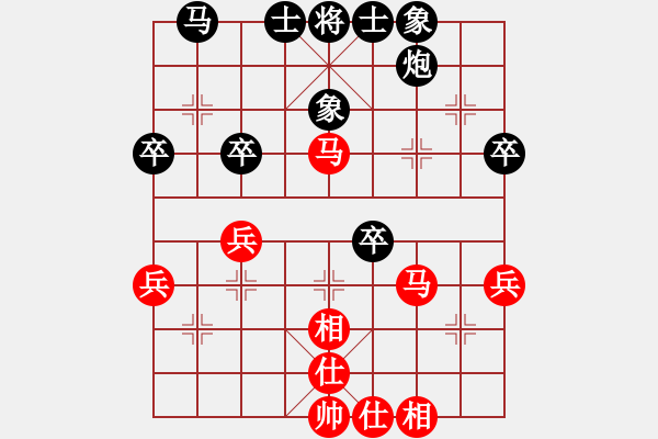 象棋棋譜圖片：金松 先和 張學(xué)潮 - 步數(shù)：40 