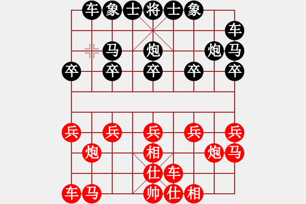 象棋棋譜圖片：張張張 先負(fù) 玄機(jī)逸士 - 步數(shù)：10 