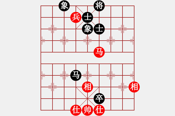 象棋棋譜圖片：絲香菲兒(月將)-和-theta(5段) - 步數(shù)：170 